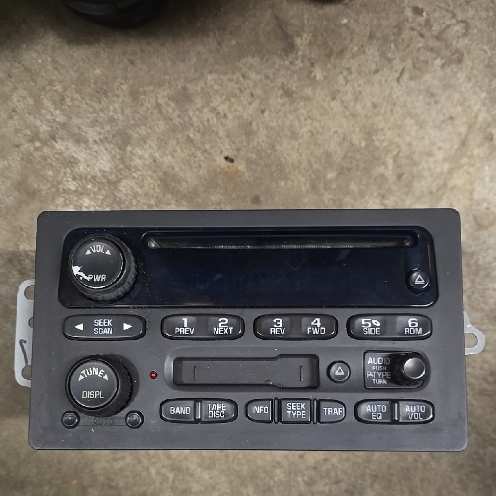 Car Audio System with Black Finish
